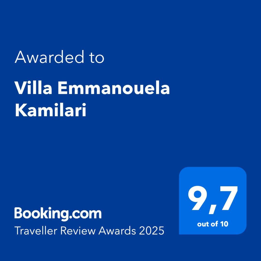 Villa Emmanouela Kamilárion Exteriér fotografie